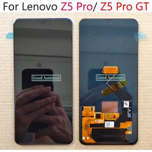 AMOLED 6.39" For Lenovo Z5 Pro Display Z5pro L78031 LCD Screen Touch Sensor Digitizer Assembly Replacement Z5 Pro pro Display