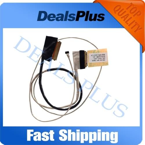 1PCS New HD 15.6" LVDS LCD eDP Cable Video Flex Cable For Dell Inspiron 15 3551 3552 3558 3559 3568 450.03001.0001 0X2MP1 X2MP1