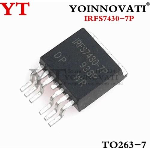 10pcs IRFS7430-7PPBF IRFS7430-7P TO263-7 IRFS7430 IC