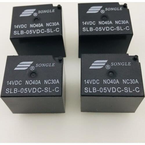 10PCS/lot Automotive relay SLB-05VDC-SL-C SLB-12VDC-SL-C SLB-24VDC-SL-C SLB-36VDC-SL-C 7PIN 30A 14VDC