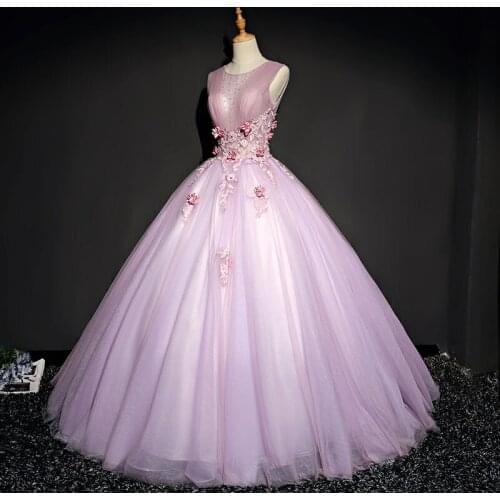 100% real cosplay light pale lavender ball gown medieval dress Renaissance gown queen Victorian Belle Ball gown