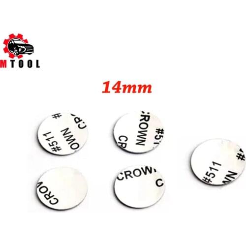 5 pcs/lot 14mm Car Key Shell Sticker Logo For Land Rover LandRover Emblem Badge Aluminum DIY metal car key logo Black