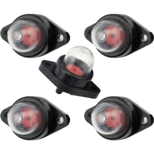 5 Pack General Chainsaw Snap-In Fuel Primer Bulbs Pump Kit for McCulloch