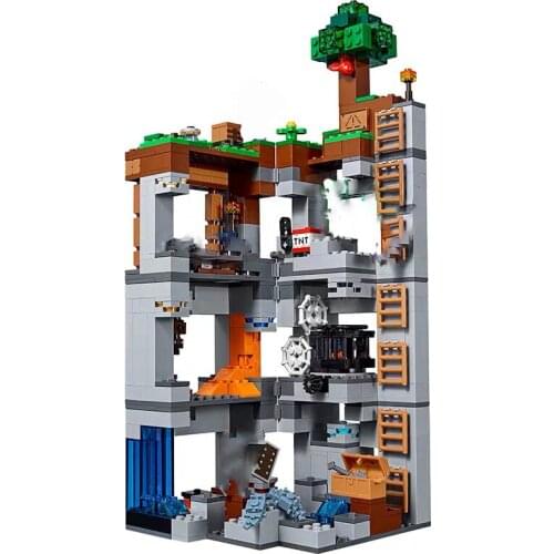 666pcs myworld The Bedrock Adventures Building Blocks kits Compatible 21147 Toy