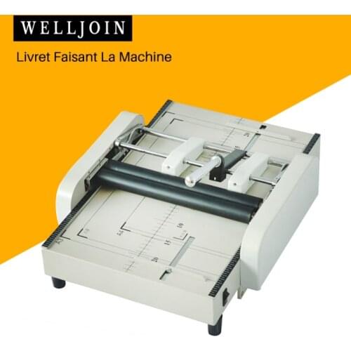 A3 Booklet Making Machine Paper Bookbinding and Folding Booklet Stapling 220V