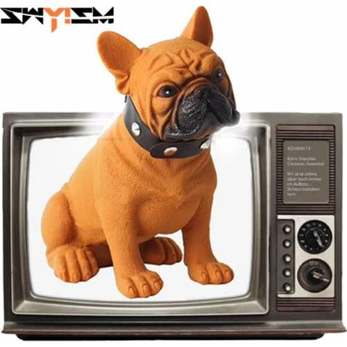 Bulldog Bluetooth Speaker Wireless Portable Column 3D Stereo Super Bass Music Center System Subwoofer For Computer with FM USB