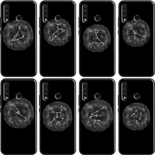 Zodiac Signs constellations For Huawei Honor 10i 7C 7A 6C 4C Pro 8A 9A 6X 7X 8X 9X 7S 8S 9S 8 9 20 10X 10 Lite Case