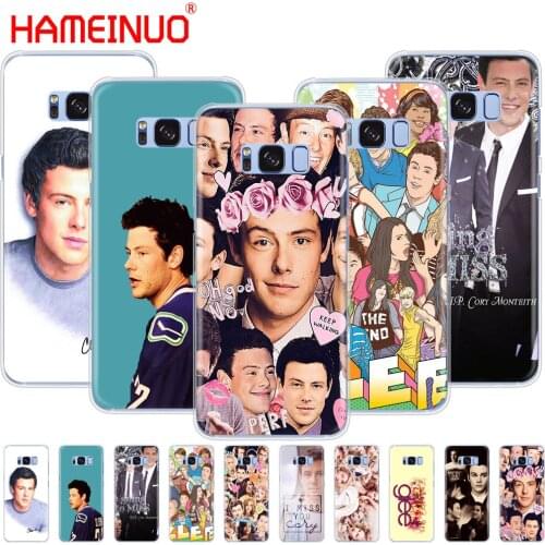 HAMEINUO Cory Monteith Glee cell phone case cover for Samsung Galaxy S9 S7 edge PLUS S8 S6 S5 S4 S3 MINI