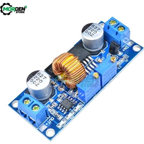 CC/CV 5A Lithium Charger Board XL4015 Adjustable 6-38V To 1.25-36V DC Step Down Power Supply Buck Module