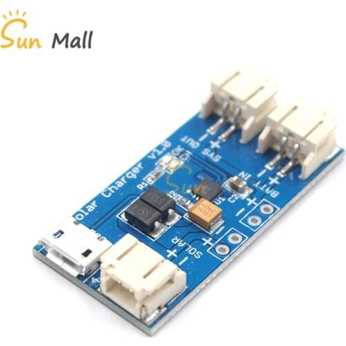 Mini Solar Lipo Charger Board CN3065 Lithium Battery Charge Chip DIY Outdoor Application Kit Charging Board Module