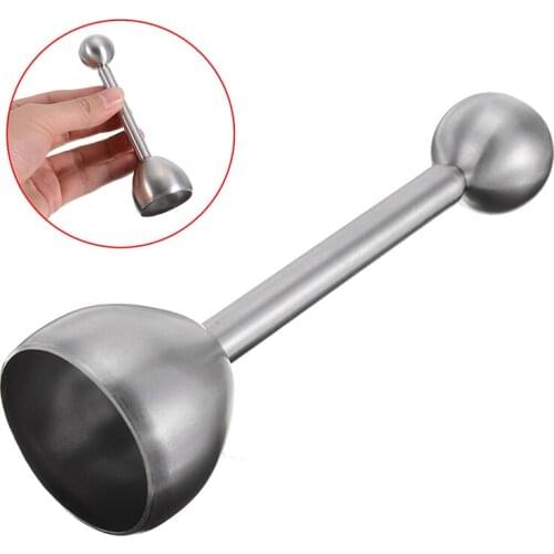 Stainless Steel Eggshell Opener Handheld Egg Scissor Cutter Easy Egg Boiled Raw Cutter Opener Kitchen Gadget