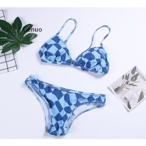 Sexy Women Bikini Set New Push Up Ruffles Padded Swimwear Bikini Hot Sale Women Bathing Suit Beachwear Swimming Suit