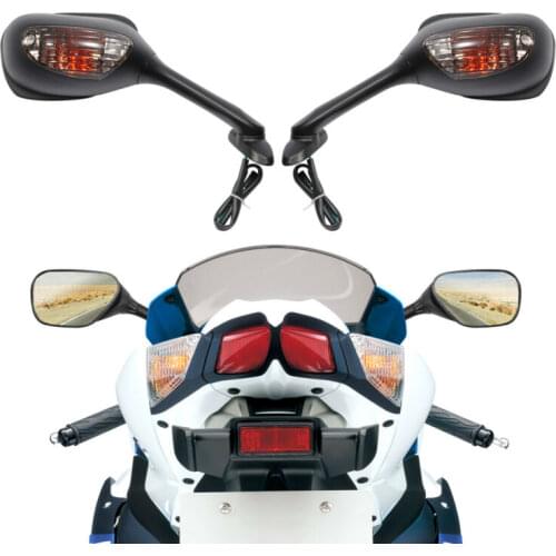 Motorcycle Motor Turn Signal Rear View Side Mirror For Suzuki GSXR600 GSX-R 750 2006-2015 GSXR1000 2005-2015