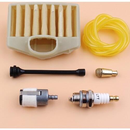 Air Filter & Fuel Oil Filter Line Hose Repair Kit For Husqvarna 362 365 371 372 372XP Chainsaw # 503 81 45 02 / 501 54 41-02