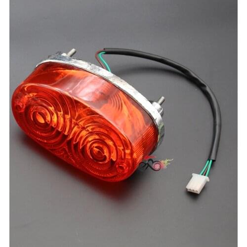 Rear Taillight Tail Light For 50cc 70cc 90cc 110cc 125cc 150cc 200cc 250cc ATV Quad TaoTao Kandi Baja Roketa 3 Wires