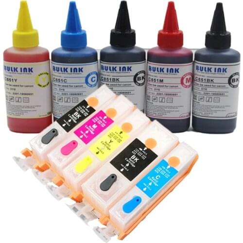 CISSPLAZA 1XPGI425 Refill ink Cartridge compatible for Canon IP4840 IP4940 IX6540 MG5140 MG5240 MG5340 MX714 MX884 MX894