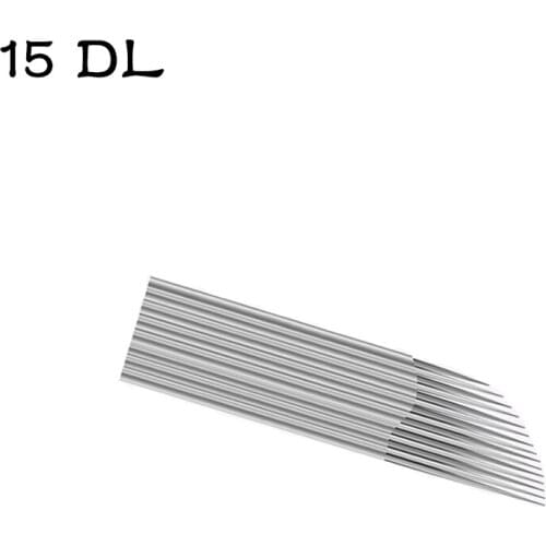 1530 Double Line Microblading needle 15 pin 0.3mm manual Blade permanent makeup 3d comestic eyebrow embroidery