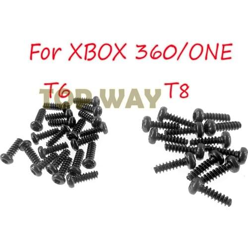 20pcs Replacement Torx T8 T6 Hexagon Screws Cap Repair part for Xbox 360 FOR XBOX ONE T6 T8 screws Wireless Controller