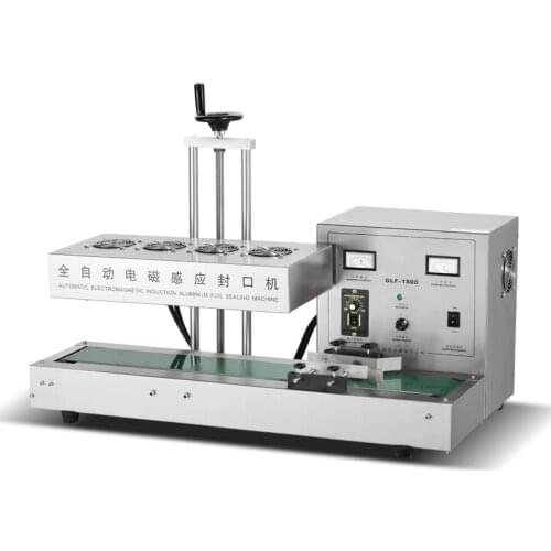 Auto Type Aluminium Foil Jar Induction Sealing Machine Plastic Cover Glass Jar