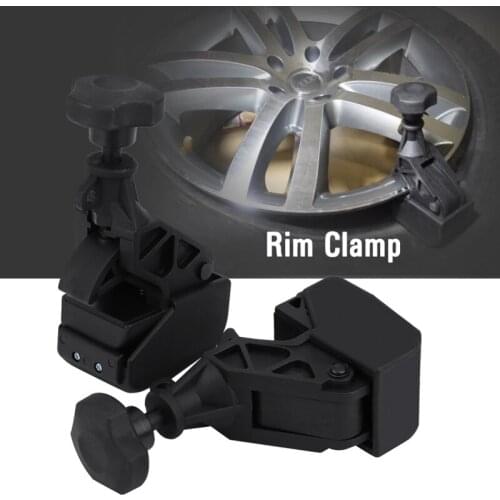 Black Universal Heavy Duty Truck Tire Changer Parts Flange Clamp Adapter Machine Bead Clamp Mounting Clip