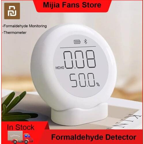 Youpin Temperature Humidity Sensor Anti-interference Formaldehyde Detector Air Quality Monitor Precision Tester with LCD Screen
