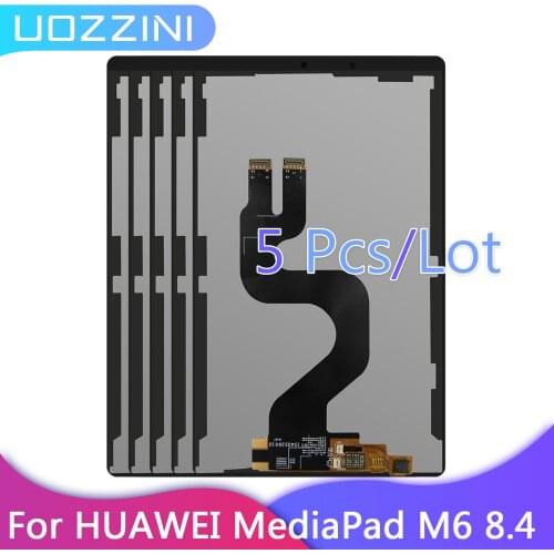 5Pcs LCD For Huawei MediaPad M6 Turbo 8.4 VRD-AL10 VRD-W10 Display Touch Screen Digitizer Assembly For Huawei M6 8.4 100% Tested