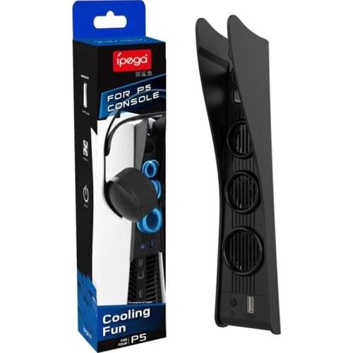 For PlayStation5 Console Cooling Fan For Ps5 Universal Rear Radiator PS5 Cooling Fan Can Be Placed In Earphone Storage Rack