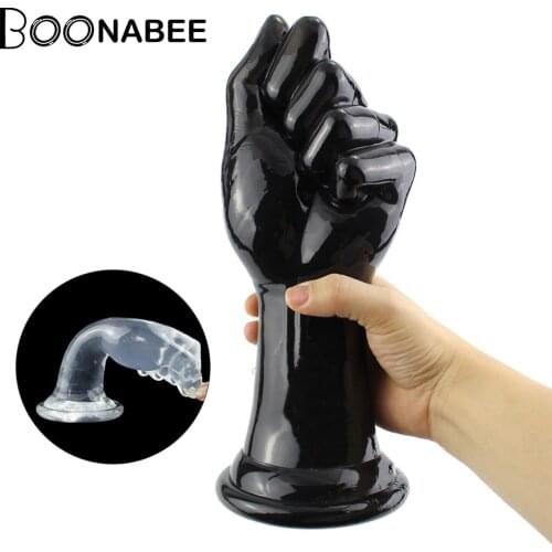 Big hand Dildo Huge Fist Dildos Female Masturbation Vagina Massager Large Anal Plug Adult Products Sex Toys For Woman