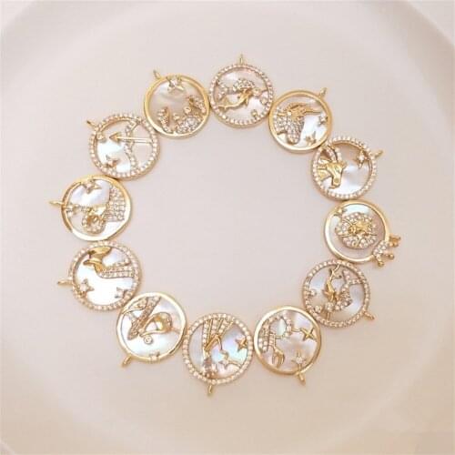 FIRST SHOW Women's Pendants Zodiac Signs