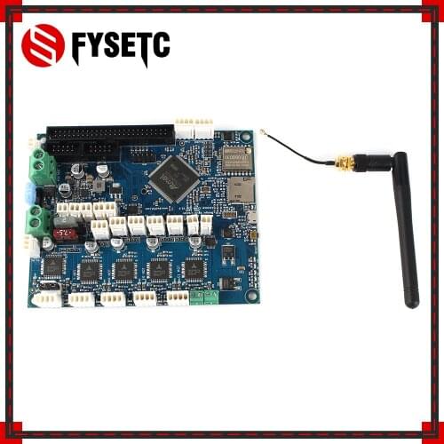 Cloned Newest Duet 2 Wifi V1.04 Upgrades Controller Board DuetWifi Advanced 32bit Motherboard For BLV MGN Cube 3D Printer CNC