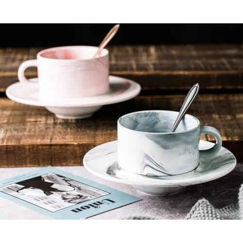 Beautiful Coffee Cup 150Ml Home Set Modern Ins Wind Light Luxury European Style Small Luxury Single Living Room Elegant mugs