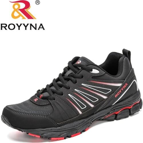ROYYNA 2020 New Style Running Shoes Men Action Leather Sneakers Man Walking Jogging Casual Footwear Mansculino Athletic Shoes