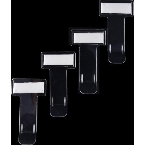Hot 4Pcs/lot Car Vehicle Parking Ticket Receipt Permit Card Holder Clip Sticker Useful Car Parking Holder