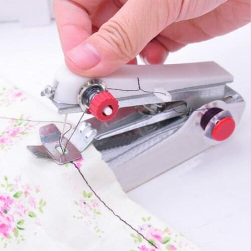 Mini Sewing Machine Manual Portable DIY Needlework Cordless Home Travel Sewing Machines