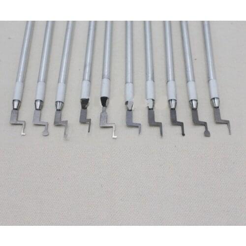 10PCS Wax Carving Knife Kit Bottom Repairing Knife Pottery Clay Sculpture Cutting Modeling Tool