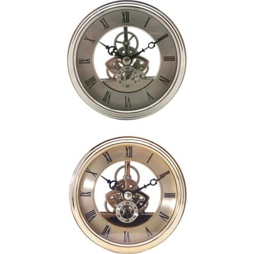 New Quartz Clock Insert Replacement Movement Fit 91mm Roman Number Analog