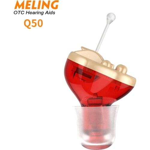 Q50 Portable audifonos Adjustable Tone hearing aid Small In The Ear Invisible Best Sound Amplifier Ear Care