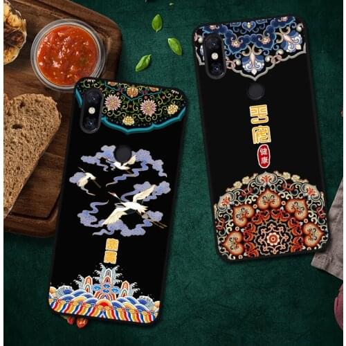 Luxury Flowers TPU Case For Xiaomi Mi Mix 2S / MI MIX 2 Mix2 Silicone Shell Florals Back Cover For Xiaomi Mi Mix 3 Mix3