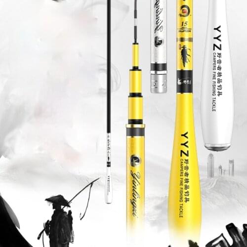 2.7m -6.3m Hand Rod 37/28 Tonalty Hard Taiwan Fishing Olta Vara De Pesca High Carbon Fiber Carp Wedkarstwo Olta Peche En Mer