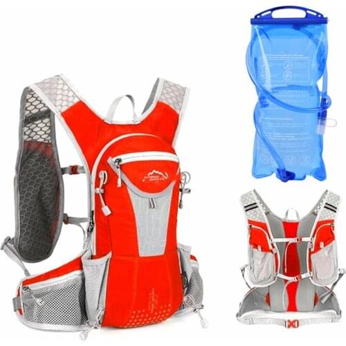 12L Waterproof Bicycle Bag Back Pack Mens Women MTB Bike Sport Nylon Outdoors Cycling Hiking Camping Hydration Cycling Backpack