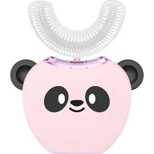 Amy Smart Childrens Toothbrush Ntelligent Automatic Mouth Mounted U-shaped Electric Toothbrush Rechargeable Baby Toothbrush