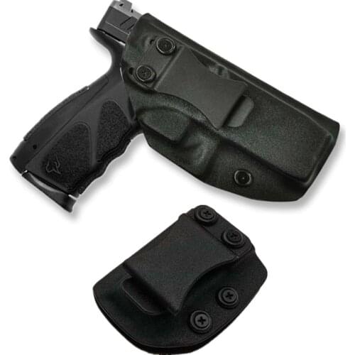 Inside The Waistband kydex IWB Holster Magazines Mag Carrier holders For Taurus TS9 9mm caliber charger port Concealed Carry
