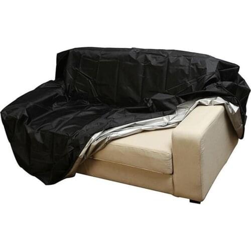 Waterproof Polyester Fiber Sofa Cover Universal Sofa Cover Oxford Fabric UV Protection Furniture Cover for Outdoor Terrace Bench