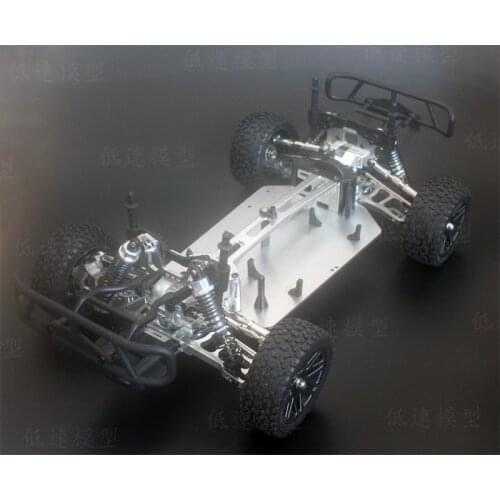 1/10 RC 4WD Toys Car Large anti-collision plate Off-road Car Buggy Short Truck Empty Metal Frame Brushless version HSP 94170