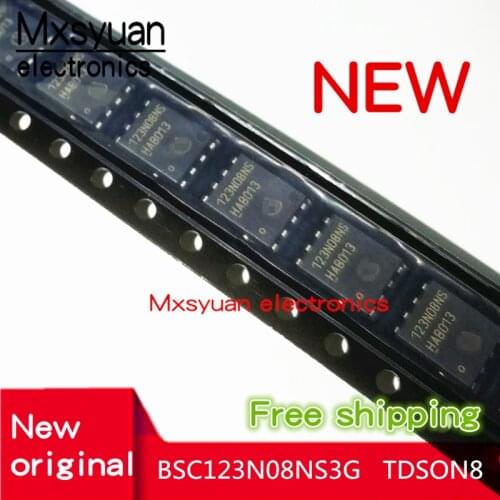 10pcs~50pcs/LOT 123N08NS BSC123N08NS3 BSC123N08NS3G TDSON8 New original