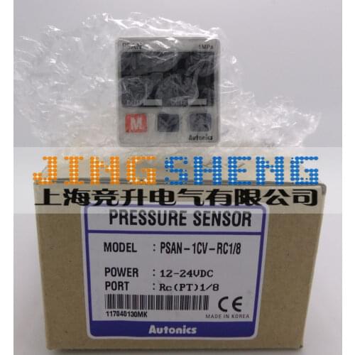 100% New Original Autonics Digital Pressure Sensor PSAN-1CV-RC1 / 8
