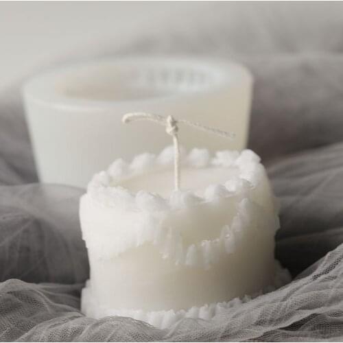 3D Cake Shape Strawberry Shape Aromatherapy Plaster Mold Candle Mold Silicone Mold for Candle Making