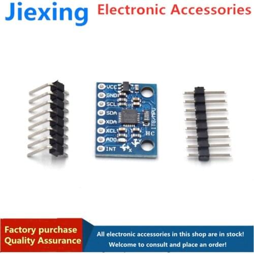 5pcs GY-521 MPU-6050 module three-axis acceleration gyroscope 6DOF module with code schematic diagram