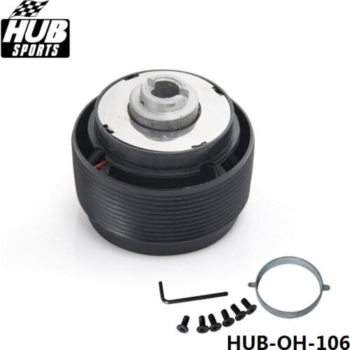 Racing Jdm style 6 Bolt Hole steering wheel hub adaptor For Honda Ascot 91 HUB-OH-106