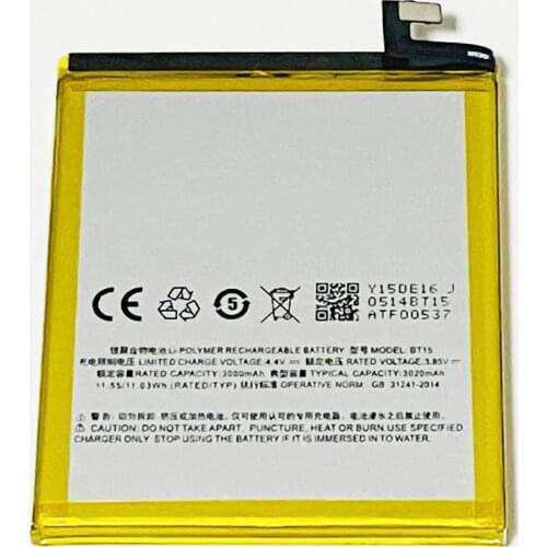 3.8V 2500mAh BT43C For Meizu M2 Mini M578 M578A M578C M578M M578U M578MA M578CA M578CE Battery